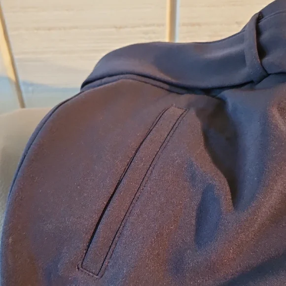 Jules & Leopold Blue Tie-Front Pants - Picture 4 of 5